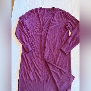 Halogen Purple Cardigan XL